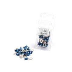 Agripak 25 pcs. Pre Insulated Ring Terminal, 6.4mm, Blue 1