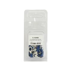 Agripak 25 pcs. Pre Insulated Ring Terminal, 8.4mm, Blue 2
