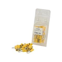 Agripak 25 pcs. Pre Insulated Ring Terminal, 6.4mm, Yellow 1