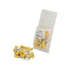 Agripak 25 pcs. Pre Insulated Ring Terminal, 10.5mm, Yellow 1