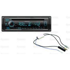 Radio - Alexa |DAB | Bluetooth | Android | Aux In | iPod-iPhone | Spotify App | Dual USB | CD | Receiver (KDCBT740DAB+DABSplitter, KDC-BT740ANT5) 4