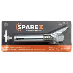 Trigger Activated Lock-On Grease Coupler (Extra Long), M10 1