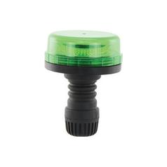 LED Rotating Beacon, Green, Flexible Pin 12-24V 1
