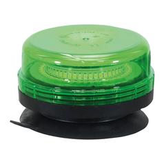 LED Rotating Beacon, Green, Magnetic 12-24V 1