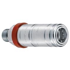 Faster Quick Release Hydraulic Coupling Female 1/2\'\' Body x 7/8\'\' UNF Male Thread 1