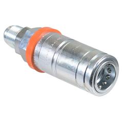Faster Quick Release Hydraulic Coupling Female 1/2\'\' Body x 3/4\'\' JIC Male Bulkhead 1