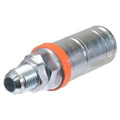 Faster Quick Release Hydraulic Coupling Female 1/2\'\' Body x 3/4\'\' JIC Male Bulkhead 3