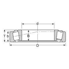 Sparex Taper Roller Bearing 2