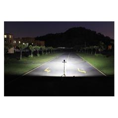 LED High Power Light- 10-30V, Square Work Light 9720 Lumens Raw, Bracket 9