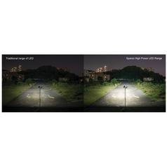 LED High Power Light- 10-30V, Round Work Light 10620 Lumens Raw, Bracket 10
