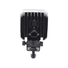 LED Mini Light- 10-30V, Square Work Light 4650 Lumens Raw, Bracket 4