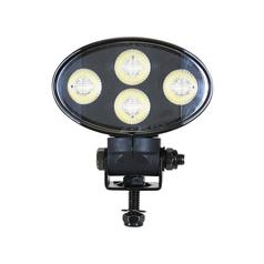 LED Mini Light- 10-30V, Oval Work Light 4650 Lumens Raw, Bracket 2