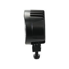 LED Heated Lens Light- 10-30V, Round Work Light 10260 Lumens Raw, Bracket 3