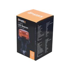 LED Beacon, Amber, Flexible Pin 12-24V 3