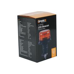 LED Beacon, Amber, Flexible Pin 12-24V 5
