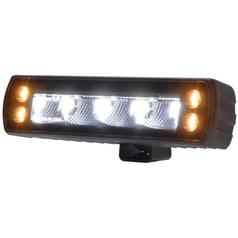 LED Work Light Bar with Warning Light Flood Beam Lumens Raw 3200 Overall length 192mm 9-36V 1