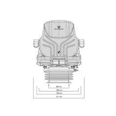 GRAMMER Air Suspension Seat - MSG95G/731 8