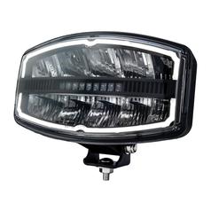 LED Head Lights - High Beam only, Interference: Class 5, RH & LH (Straight), 6000 Lumens Raw, 10-30V 3