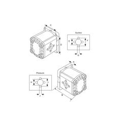 Single Hydraulic Pump 0510615368 7