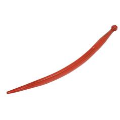 Loader Tine - Curved 680mm, Thread size: M24 x 1.50 (H - fluted) 1