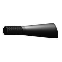 Loader Tine - Curved 680mm, Thread size: M24 x 1.50 (H - fluted) 3