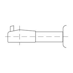 Gas Strut,  Total length: 525mm 2