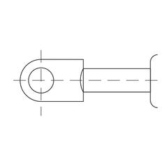 Gas Strut,  Total length: 315mm 2