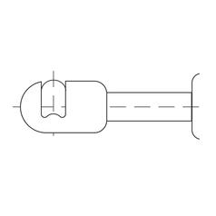 Gas Strut,  Total length: 460mm 3