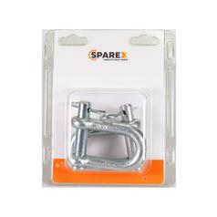 Agripak 2 pcs. D Shackle Pin 13mm Jaw 25.4mm 1