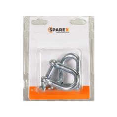 Agripak 2 pcs. Screw Type D Shackle Pin Ø12x24mm 1