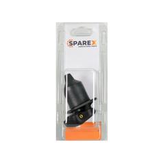 Agripak 1 pc. 3 Pin Socket 2 Bolts, Male pin 1