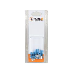 Agripak 10 pcs. Heat Shrink Male Spade Terminal Blue 1