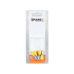 Agripak 6 pcs. Pre Insulated Spade Terminal Female, 9.5mm, Yellow 1