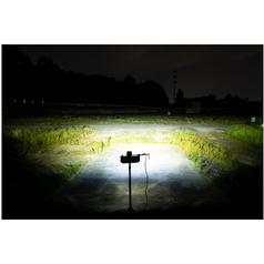 LED Light- 10-30V, Square Work Light – High Power LED with Hand Rail Bracket 6600 Lumens Raw, Bracket 7