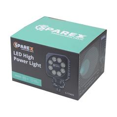 LED High Power Light- 10-30V, Square Work Light 15120 Lumens Raw, Universal Mount 8