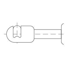 Gas Strut,  Total length: 510mm 2