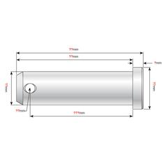 Imperial Clevis Pin Ø\'\'\'\' 2