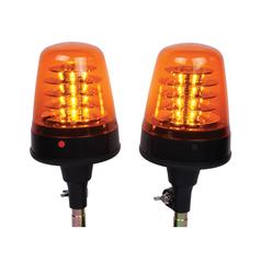LED Beacon, Amber, Flexible Pin 12-24V 3