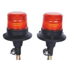LED Beacon, Amber, Flexible Pin 12-24V 1