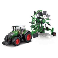 10cm Scale Bburago Fendt 1050 Vario With Whirl Rake 1