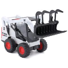 10cm Scale Bburago Bobcat Skid Steer Loader With Grapple 2