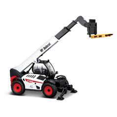1/50 Scale Bburago Bobcat T40.180 With Pallet Fork 1