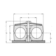 Sparex 25mm Double Tube Clamp Type 3 3