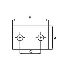 Sparex Single Clamp Bottom Plate Type 3 3