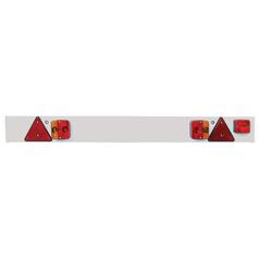 Halogen Lighting Board, Fixing: Bolt on, Function: 5, Brake / Tail / Indicator / Number Plate / Fog,  1.37M, 12V 1