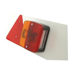 Halogen Lighting Board, Fixing: Bolt on, Function: 5, Brake / Tail / Indicator / Number Plate / Fog,  1.37M, 12V 2