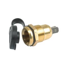 Jack Plug Socket with Cap (metal) 2