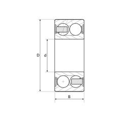 Sparex Angular Contact Bearing (3306) 3