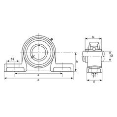 Sparex Two-Bolt Pillow Block Bearing (UCP207) 4