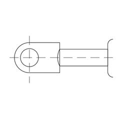 Gas Strut,  Total length: 320mm 3